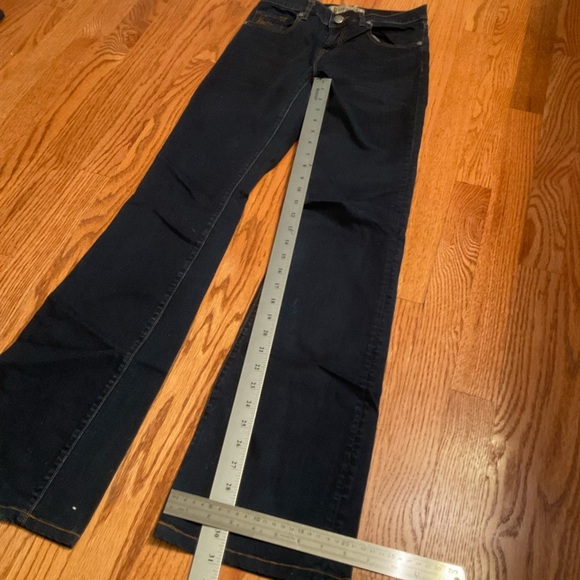 Kevin Howard Jeans, Slight Flair, 5-Pocket Style, Dark Denim, Size 26 - Picture 10 of 10